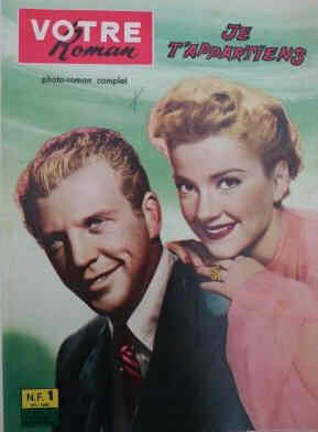 VOTRE ROMAN magazine side cover 23 June 1961