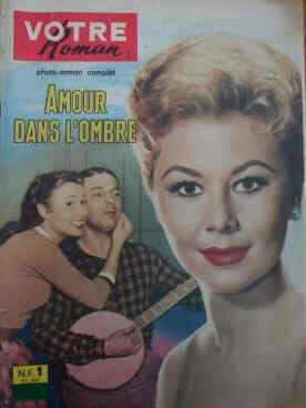 VOTRE ROMAN magazine side cover 25 July 1961