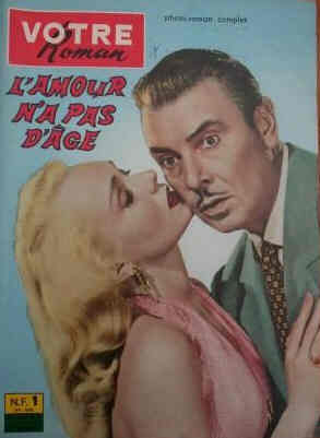 VOTRE ROMAN magazine side cover 25 October 1961