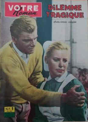 VOTRE ROMAN magazine side cover 10 December 1961