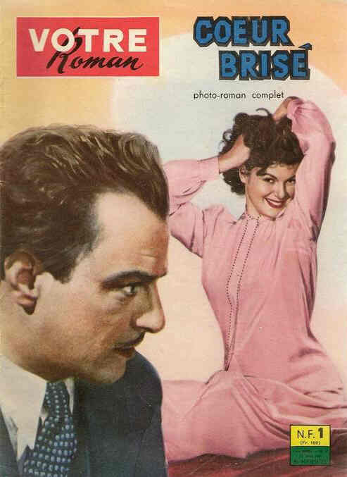 VOTRE ROMAN magazine side cover Issue 6  1961