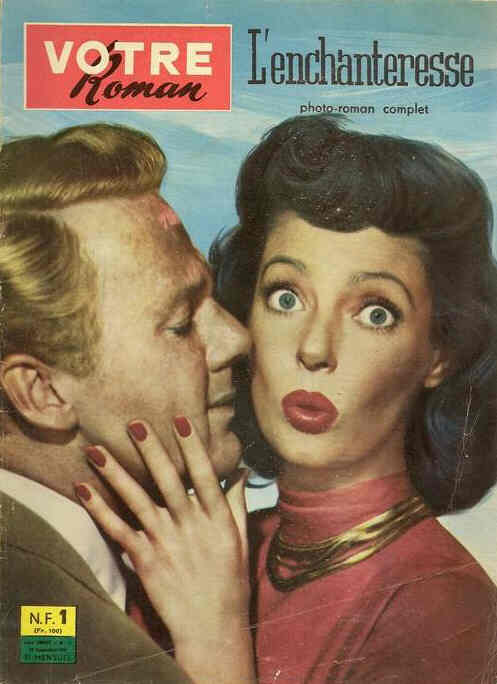 VOTRE ROMAN magazine side cover Issue 15  1961