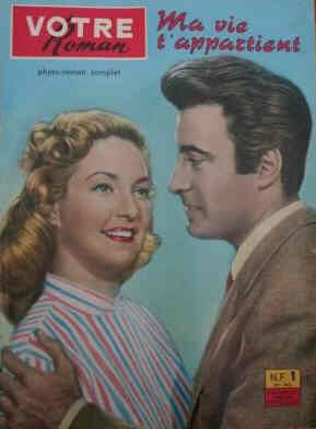 VOTRE ROMAN magazine side cover 20 January 1962