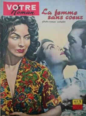 VOTRE ROMAN magazine side cover 20 March 1962