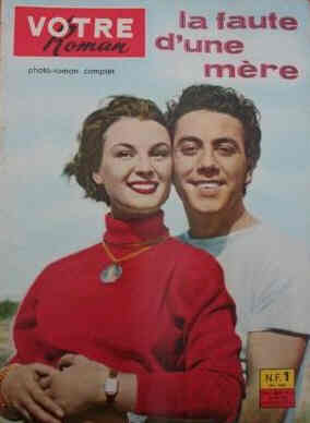 VOTRE ROMAN magazine side cover 20 June 1962