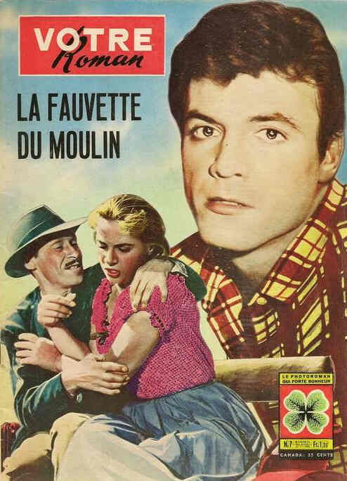 VOTRE ROMAN magazine side cover Issue 7  1963