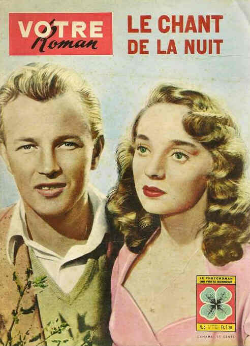VOTRE ROMAN magazine side cover Issue 8  1963