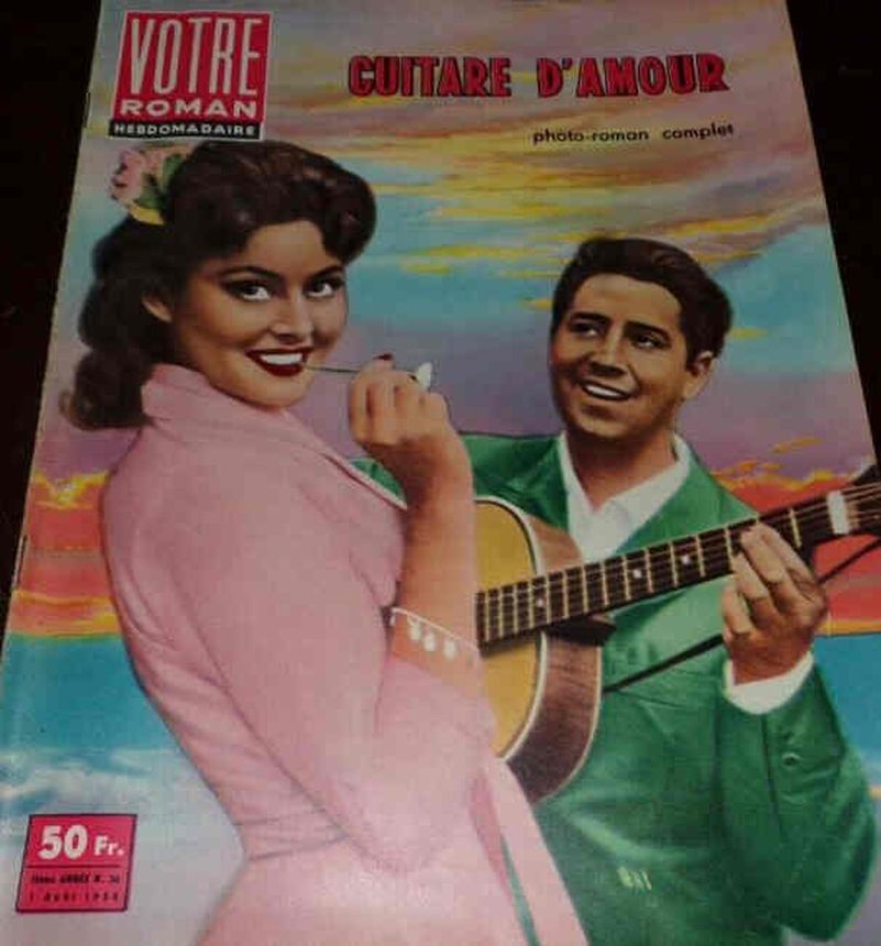 VOTRE ROMAN magazine side cover Issue 30 1 August 1958