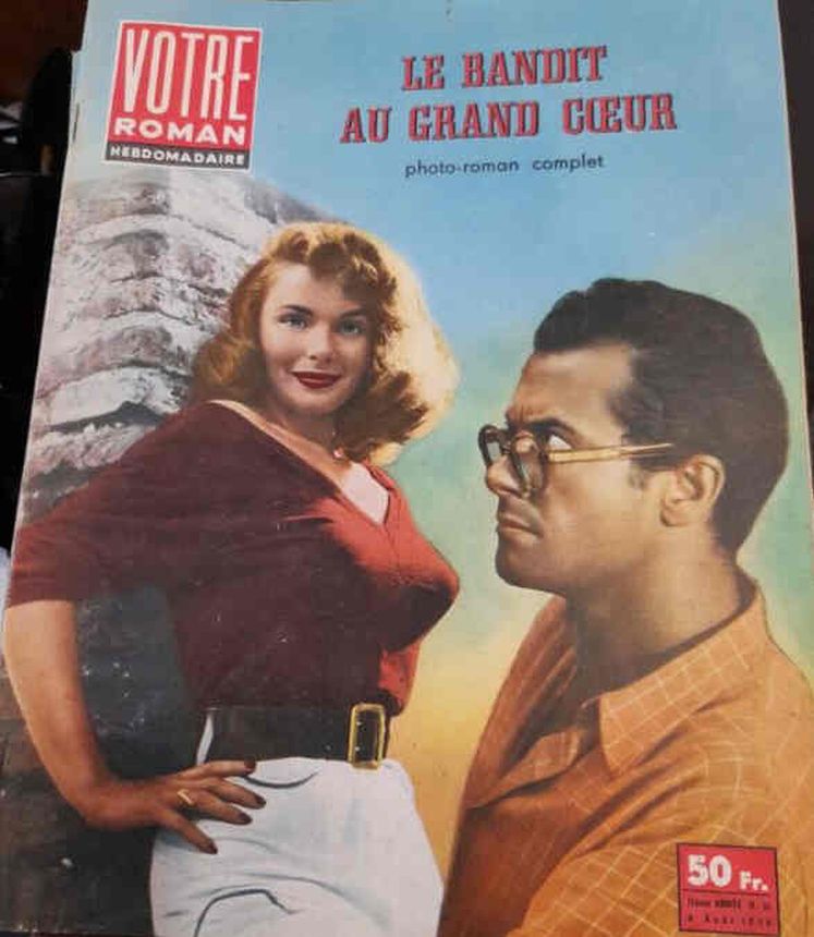 VOTRE ROMAN magazine side cover Issue 31 8 August 1958