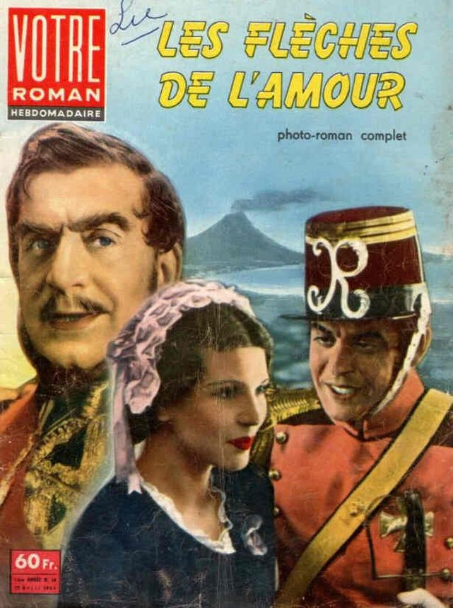 VOTRE ROMAN magazine side cover Issue 16 23 April 1959