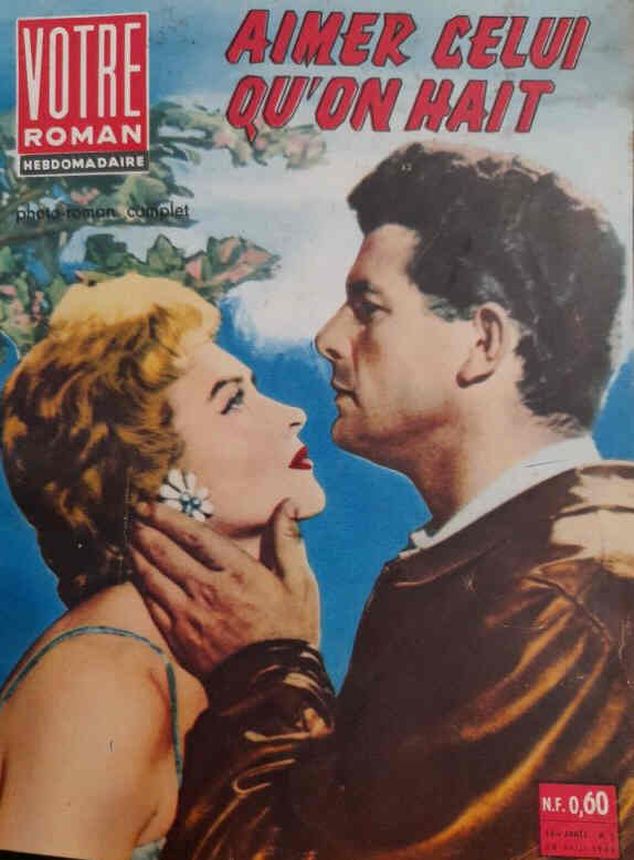 VOTRE ROMAN magazine side cover Issue 5 26 April 1960