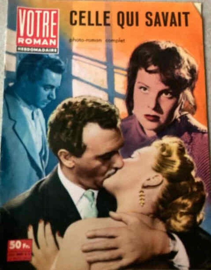 VOTRE ROMAN magazine side cover Issue 10 14 March 1958