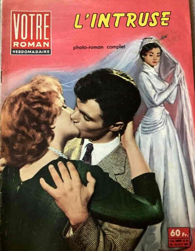 VOTRE ROMAN magazine side cover Issue 30 30 July 1959