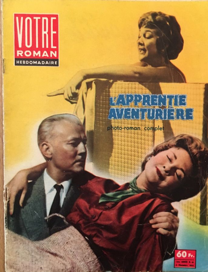 VOTRE ROMAN magazine side cover Issue 48 3 December 1959
