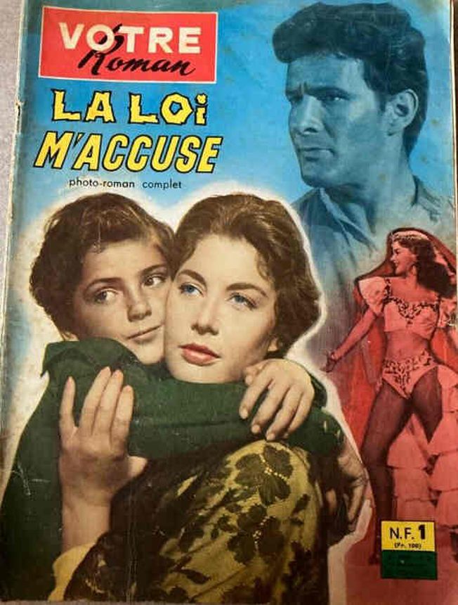 VOTRE ROMAN magazine side cover Issue 20  November 1961