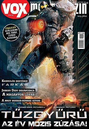 VOX (HU) magazine side cover Issue 195 July 2013