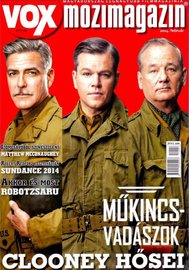 VOX (HU) magazine side cover Issue 202 February 2014