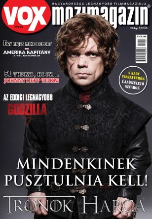 VOX (HU) magazine side cover Issue 204 April 2014
