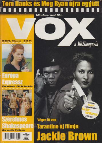 VOX (HU) magazine side cover Issue 23 March 1999