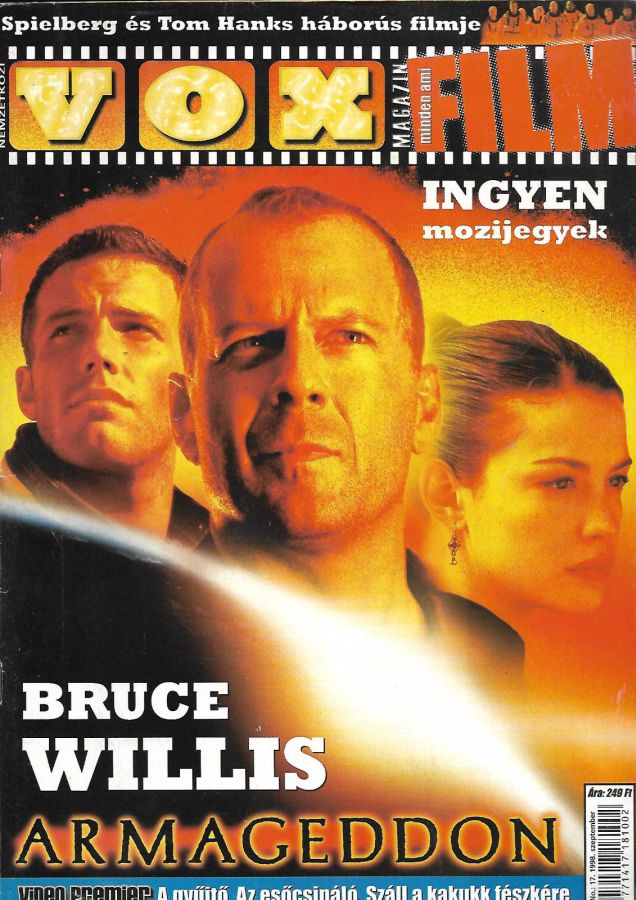 VOX (HU) magazine side cover Issue 17 September 1998