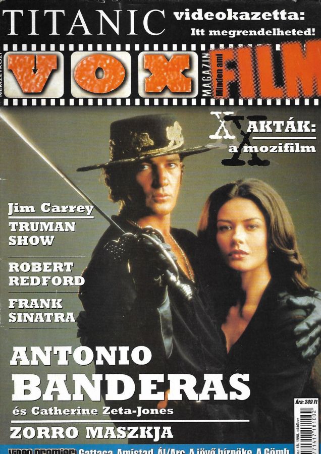 VOX (HU) magazine side cover Issue 18 October 1998