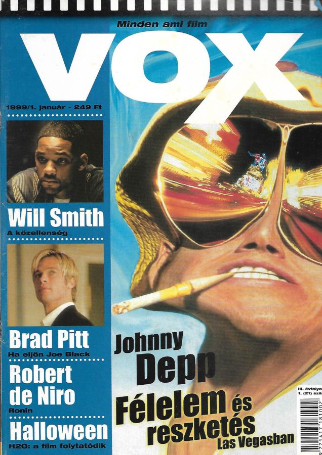 VOX (HU) magazine side cover Issue 21 January 1999