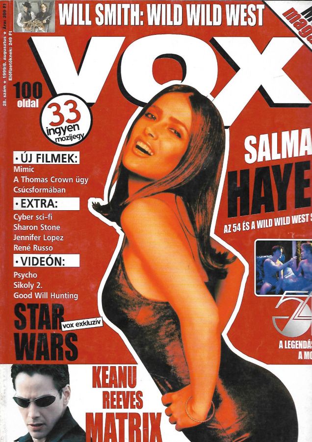 VOX (HU) magazine side cover Issue 28 August 1999