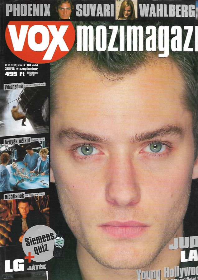 VOX (HU) magazine side cover Issue 41 September 2000