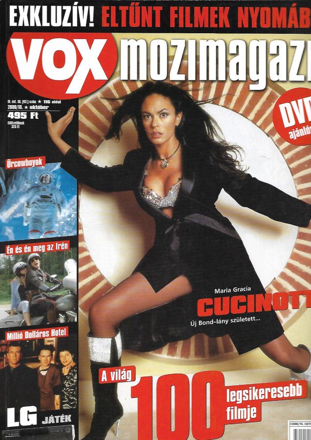 VOX (HU) magazine side cover Issue 42 October 2000