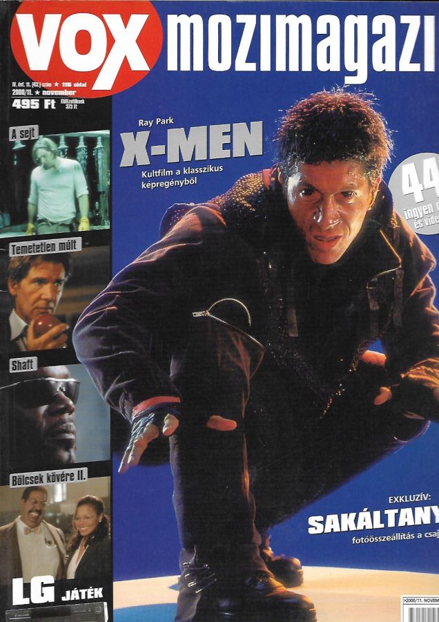 VOX (HU) magazine side cover Issue 43 November 2000