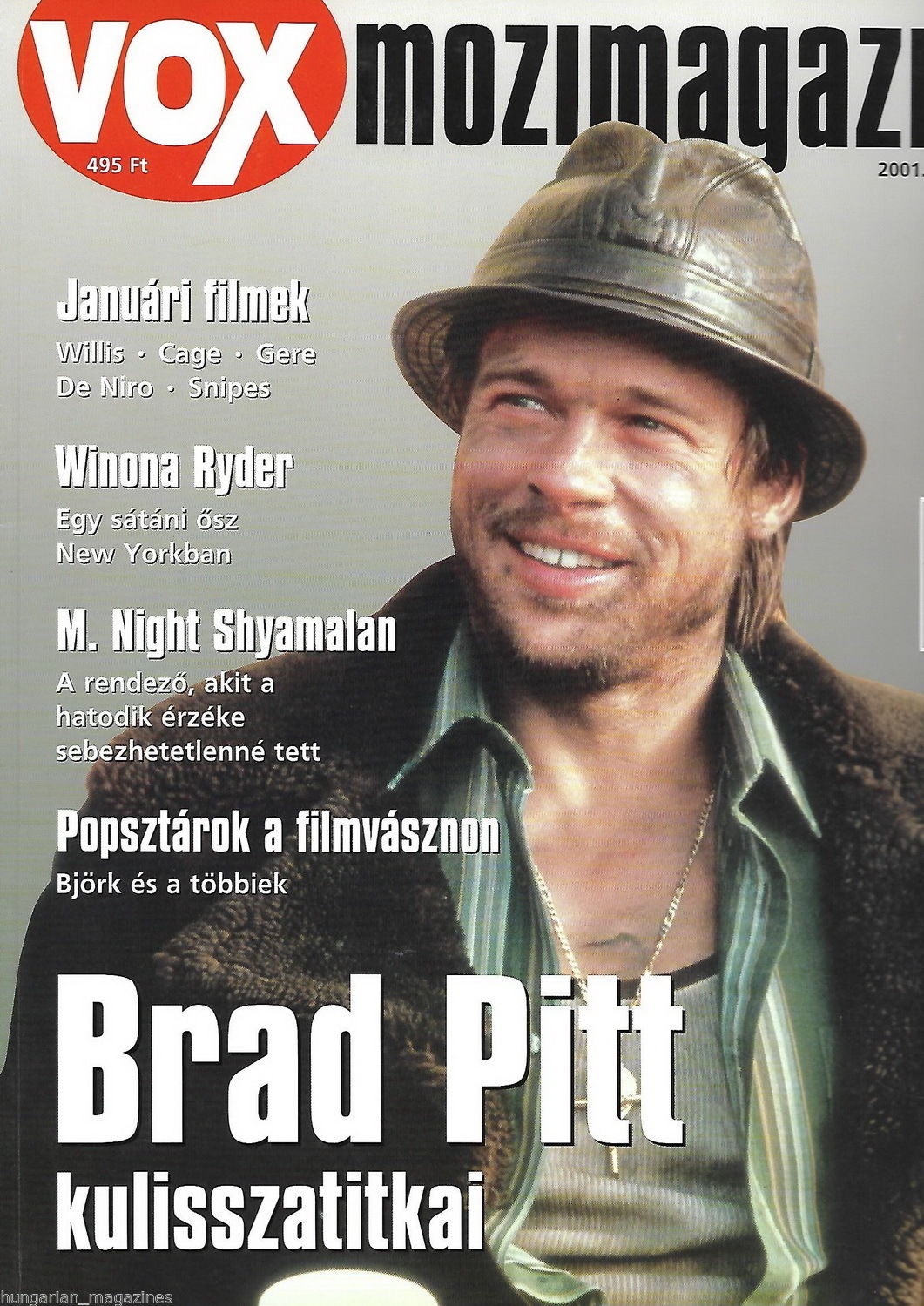 VOX (HU) magazine side cover Issue 45 January 2001