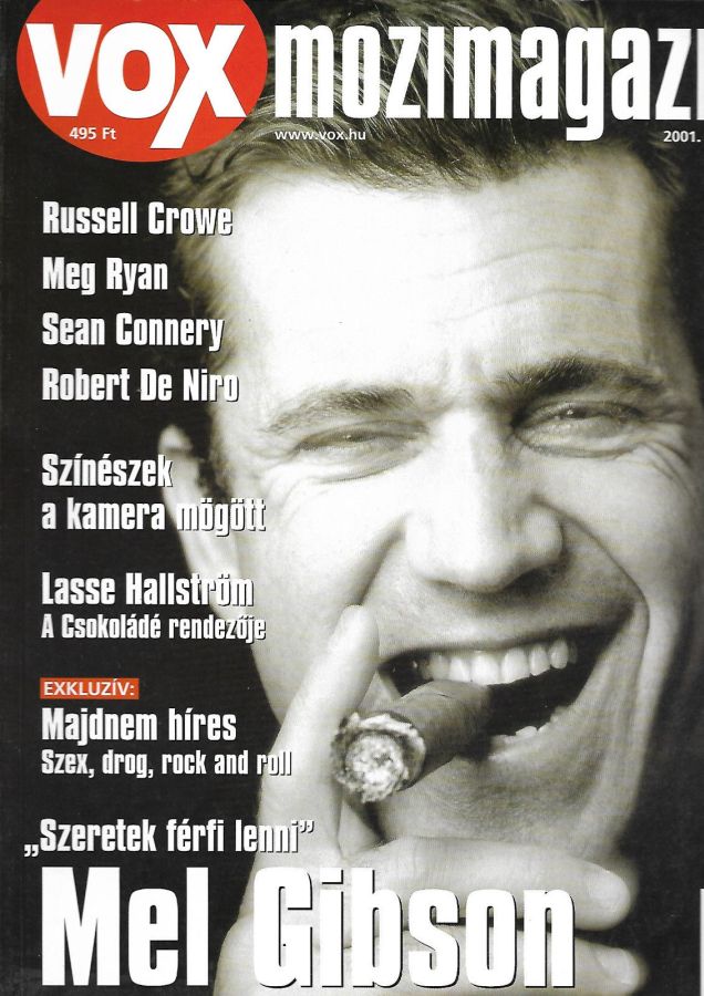 VOX (HU) magazine side cover Issue 47 March 2001