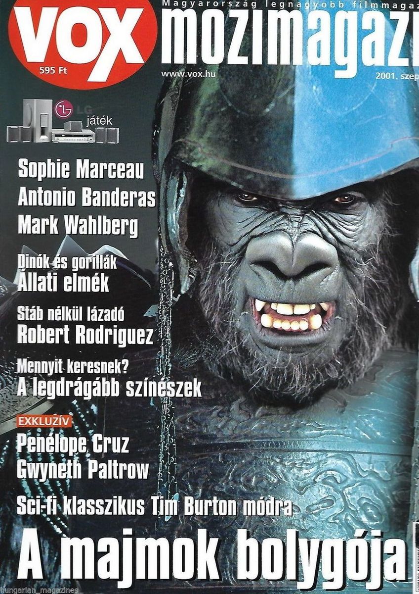 VOX (HU) magazine side cover Issue 53 September 2001