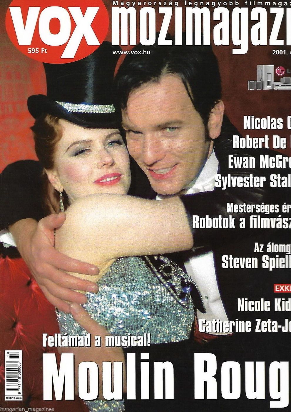VOX (HU) magazine side cover Issue 54 October 2001