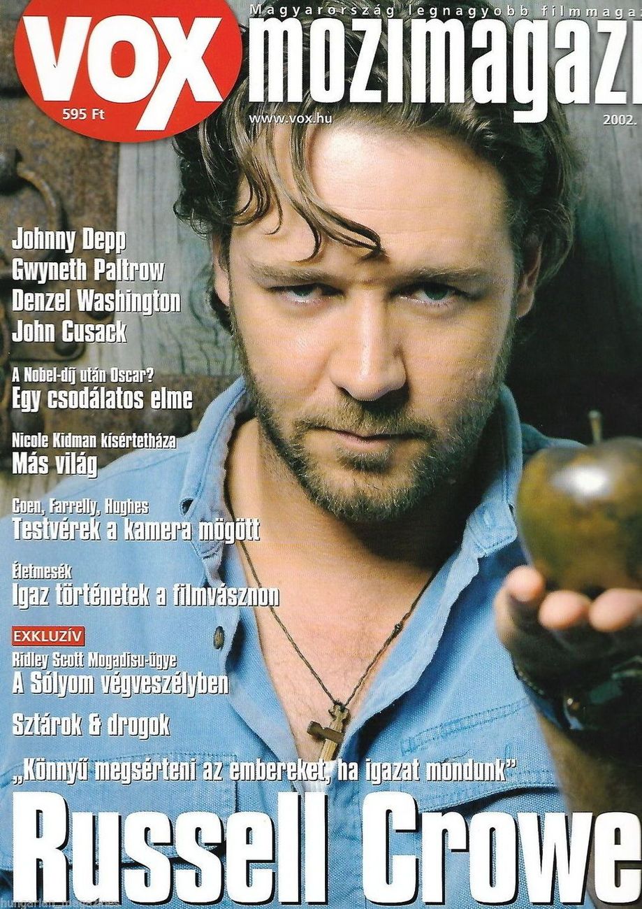 VOX (HU) magazine side cover Issue 59 March 2002