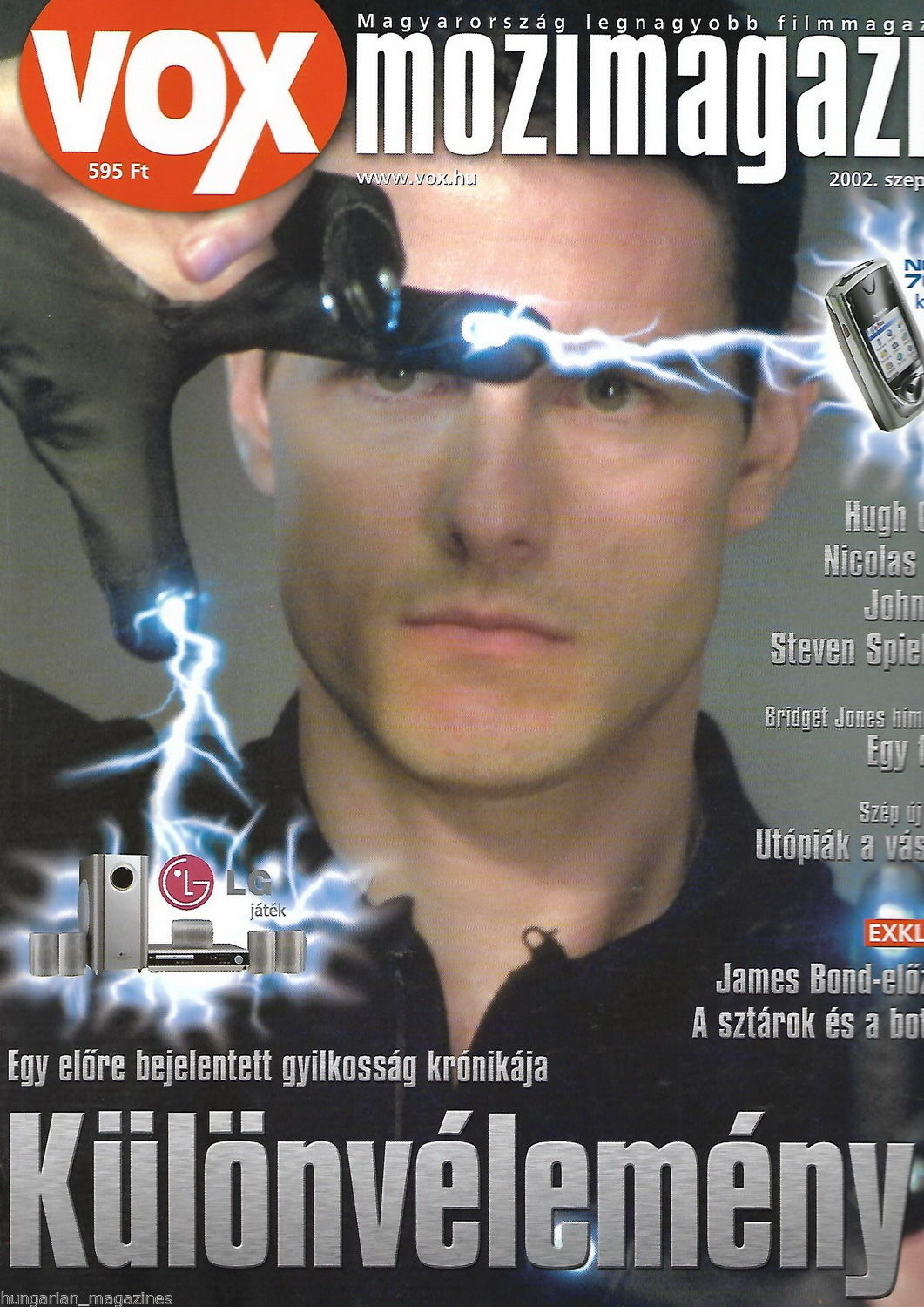VOX (HU) magazine side cover Issue 65 September 2002