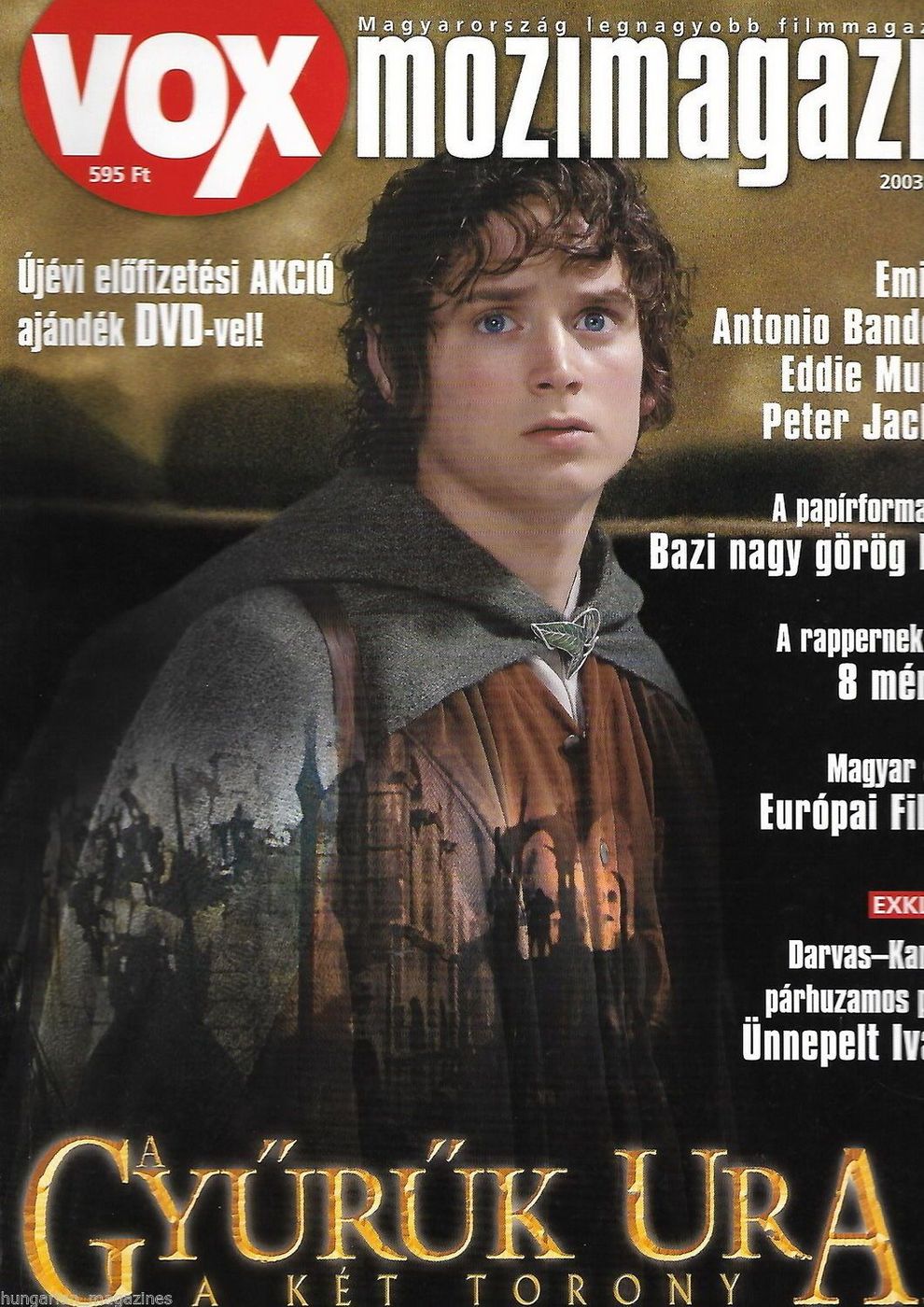 VOX (HU) magazine side cover Issue 69 January 2003