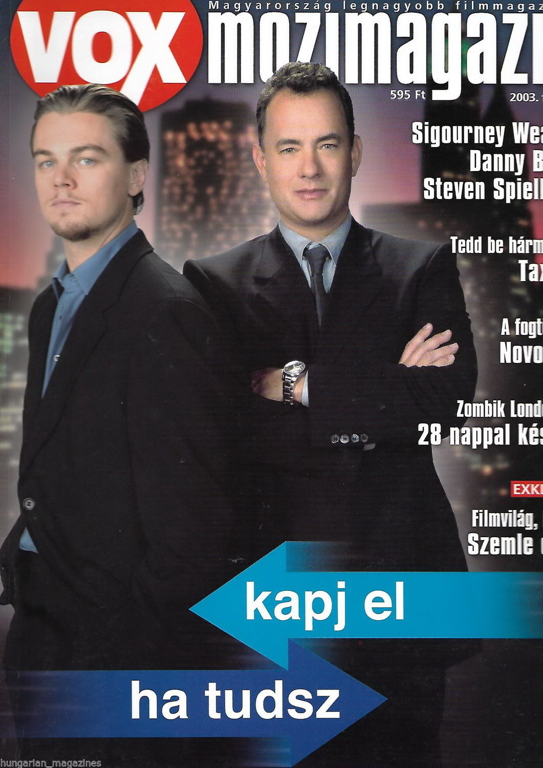VOX (HU) magazine side cover Issue 70 February 2003