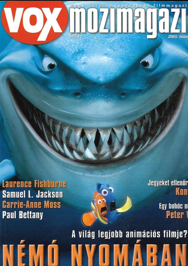 VOX (HU) magazine side cover Issue 79 November 2003