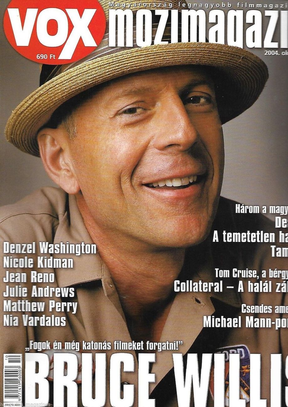 VOX (HU) magazine side cover Issue 90 October 2004