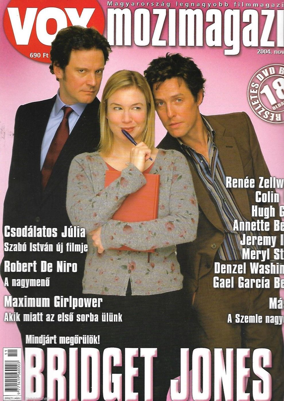 VOX (HU) magazine side cover Issue 91 November 2004