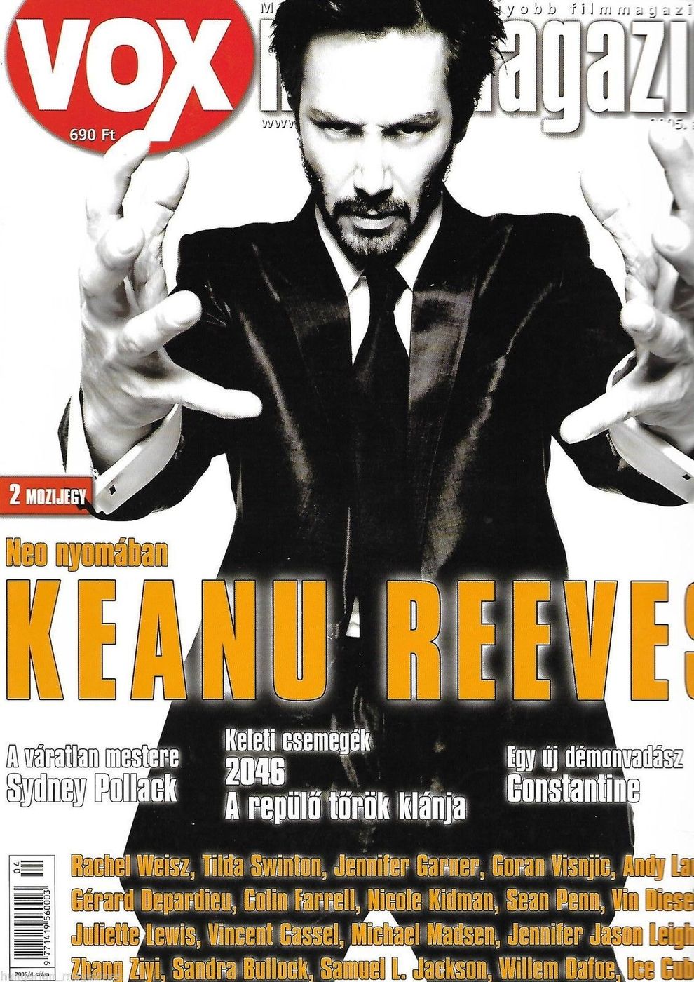 VOX (HU) magazine side cover Issue 96 April 2005