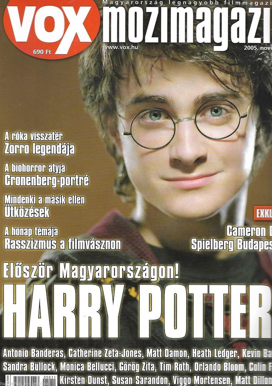 VOX (HU) magazine side cover Issue 103 November 2005