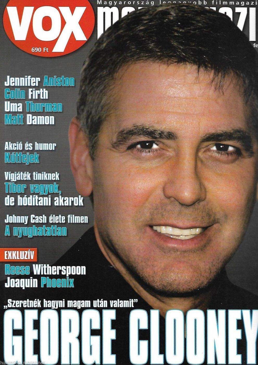 VOX (HU) magazine side cover Issue 106 February 2006