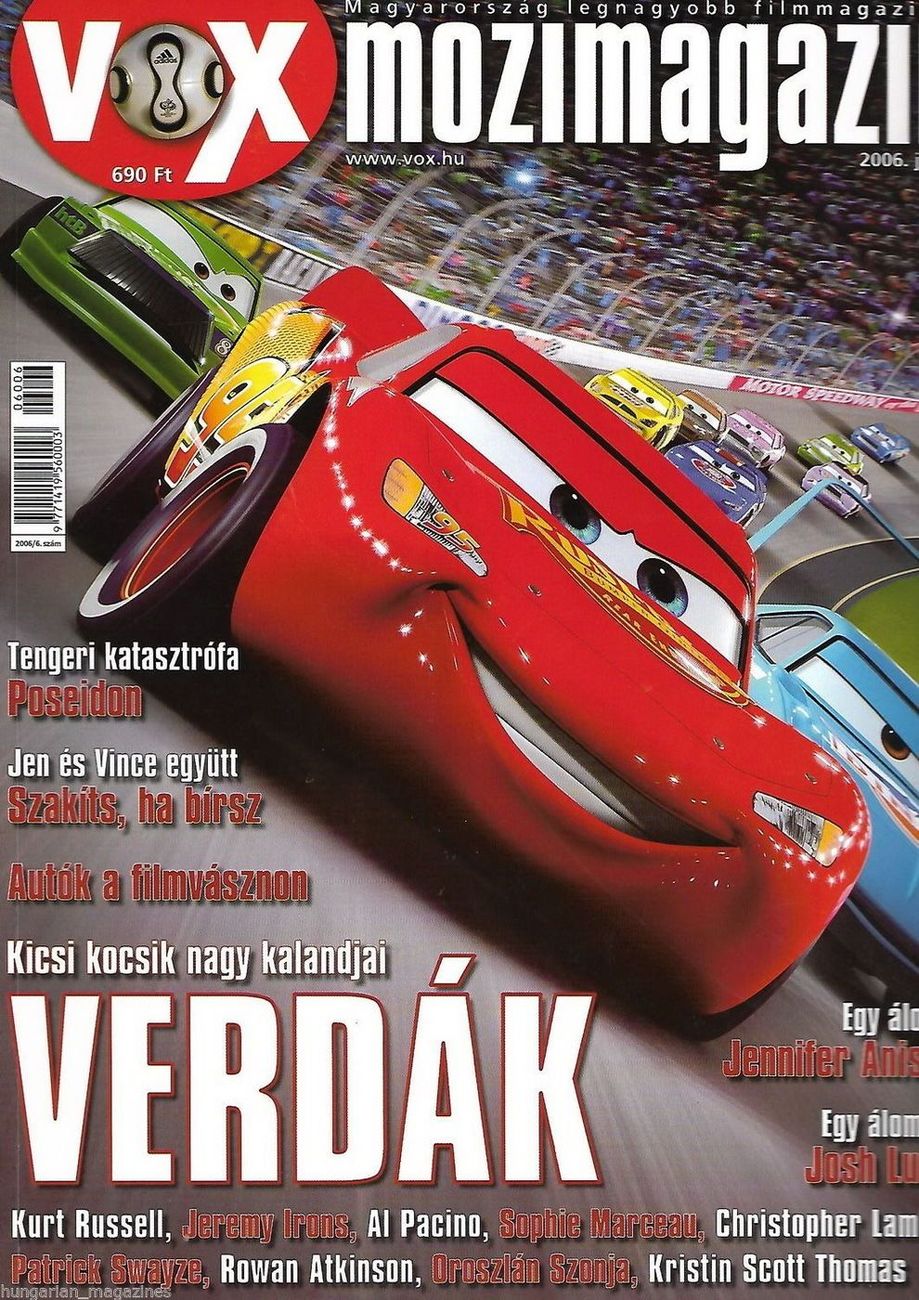 VOX (HU) magazine side cover Issue 110 June 2006