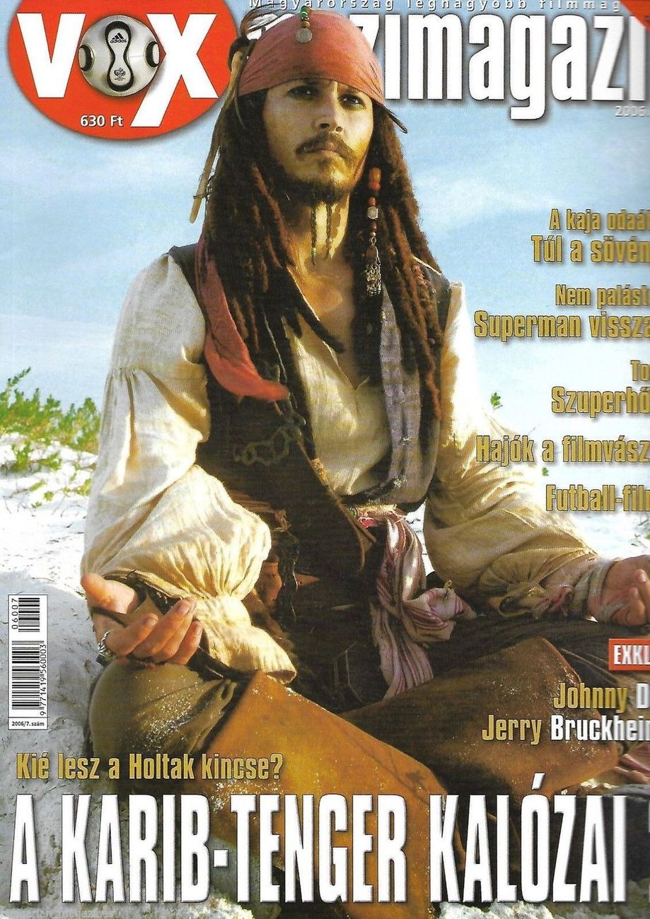 VOX (HU) magazine side cover Issue 111 July 2006
