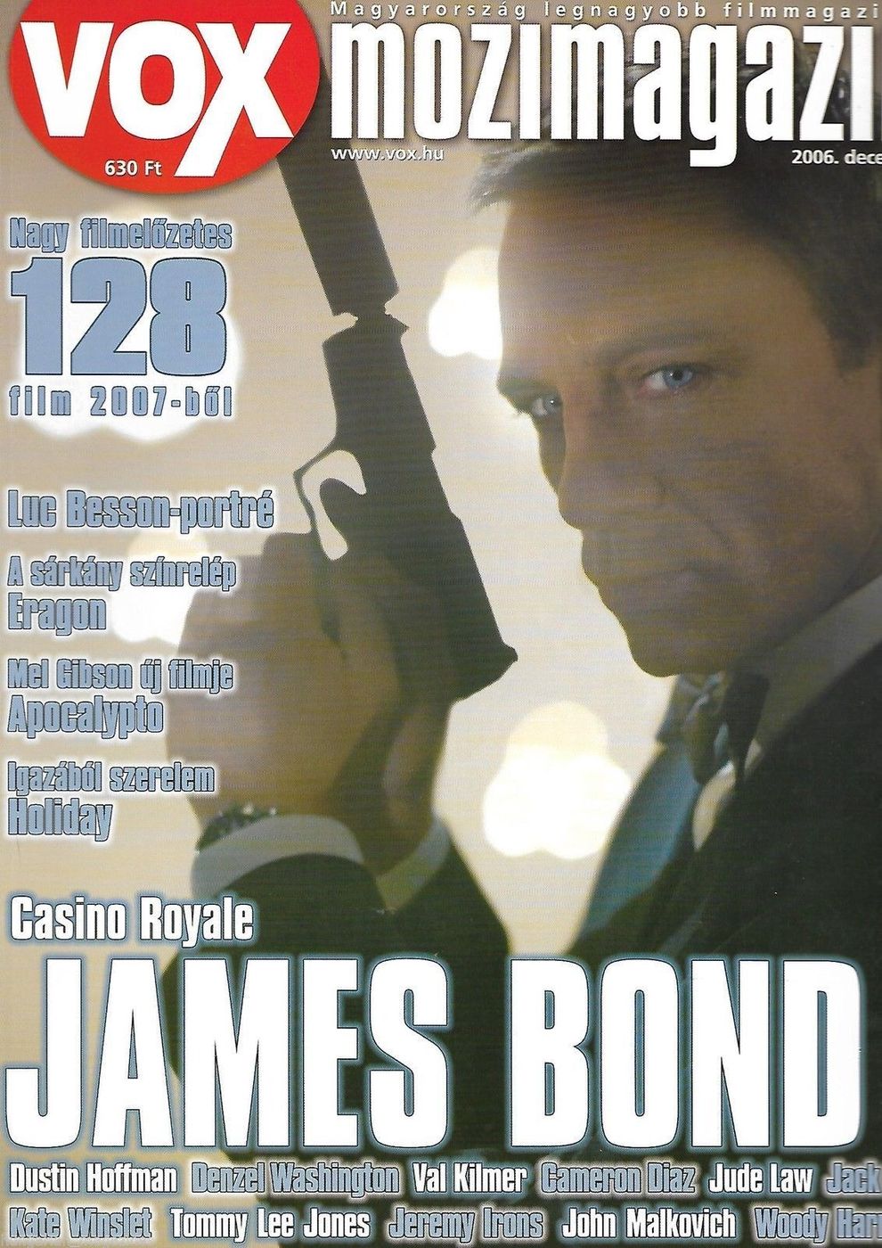VOX (HU) magazine side cover Issue 116 December 2006
