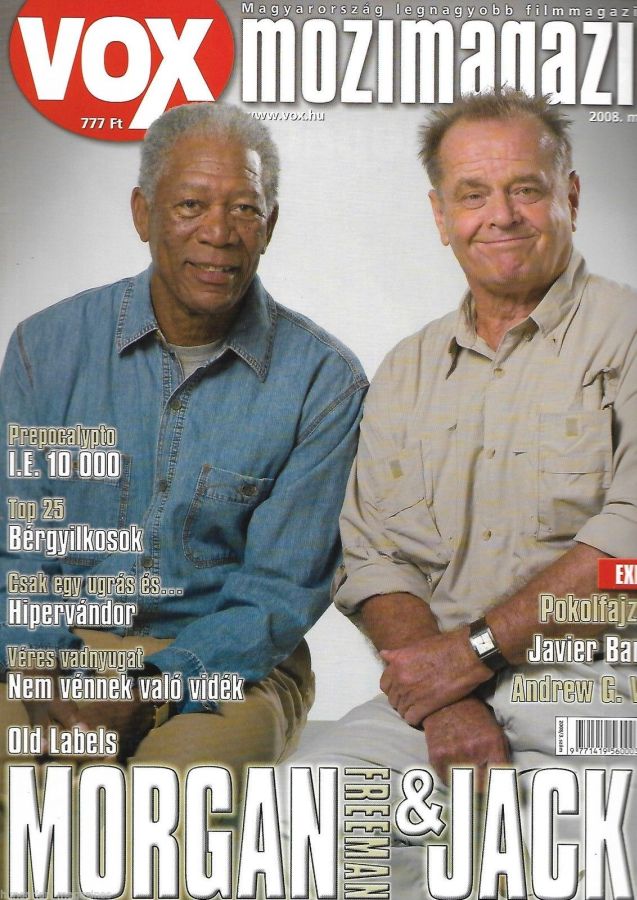 VOX (HU) magazine side cover Issue 131 March 2008