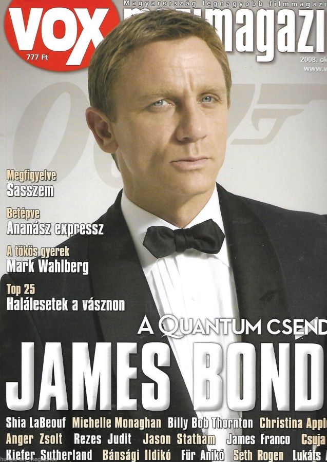 VOX (HU) magazine side cover Issue 138 October 2008
