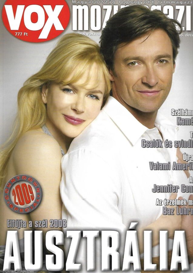 VOX (HU) magazine side cover Issue 140 December 2008